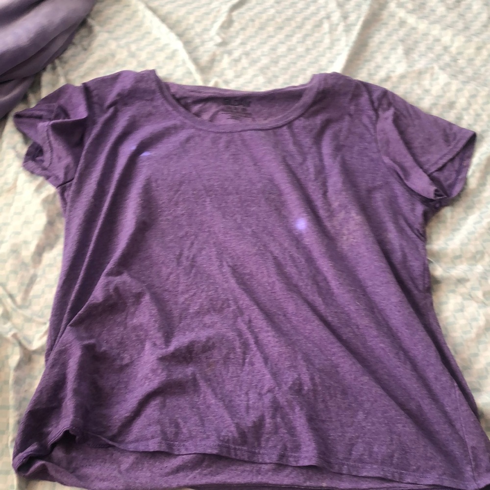 Gildan Women's Short Sleeve Tee - Purple